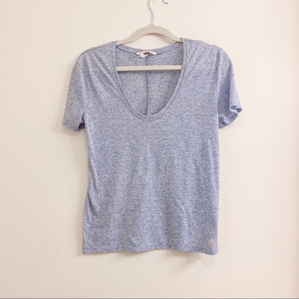 Victoria Secret Blue Scoop Tee